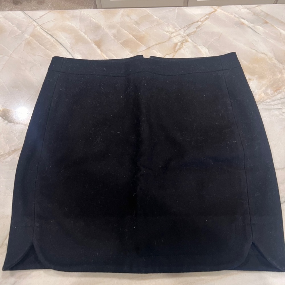 J crew wool skirt